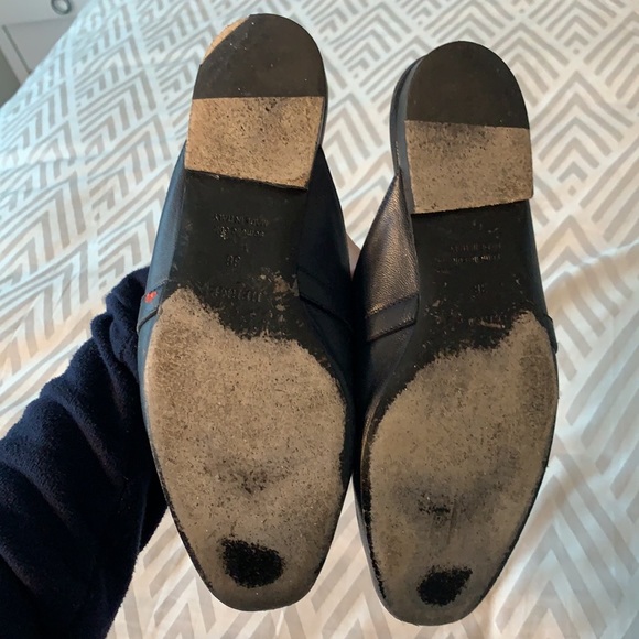 Hermès Oz Mule Navy/Gold 36 - Picture 4 of 4